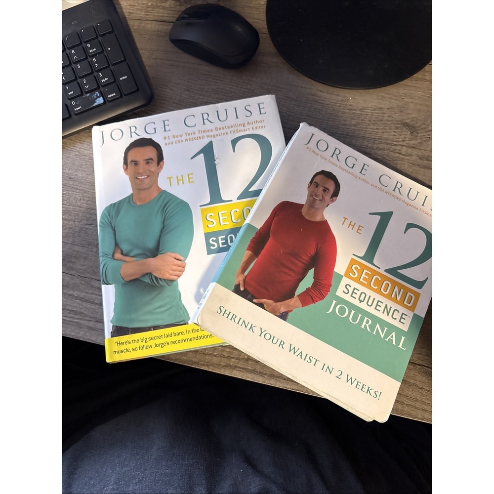 12 Second Sequence : Shrink Your Waist in 2 Weeks HB And Spiral Journal New!